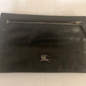 Burberry flip wallet
